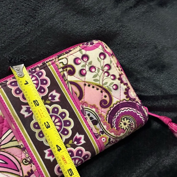 Vera Bradley Zip Around Wallet – Very Berry Paisley (Retired) - Picture 6 of 6